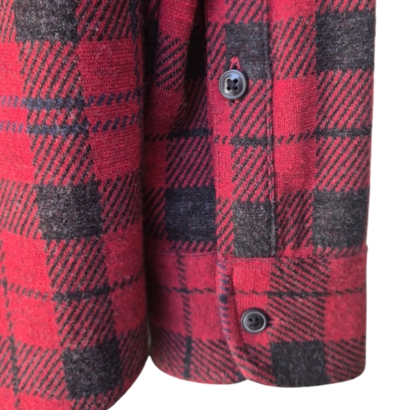 Faherty Legend Sweater Shirt Cherry Creek Plaid Size XS - Picture 10 of 15